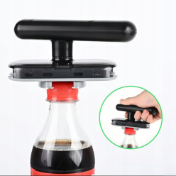Adjustable kitchen jar and bottle opener