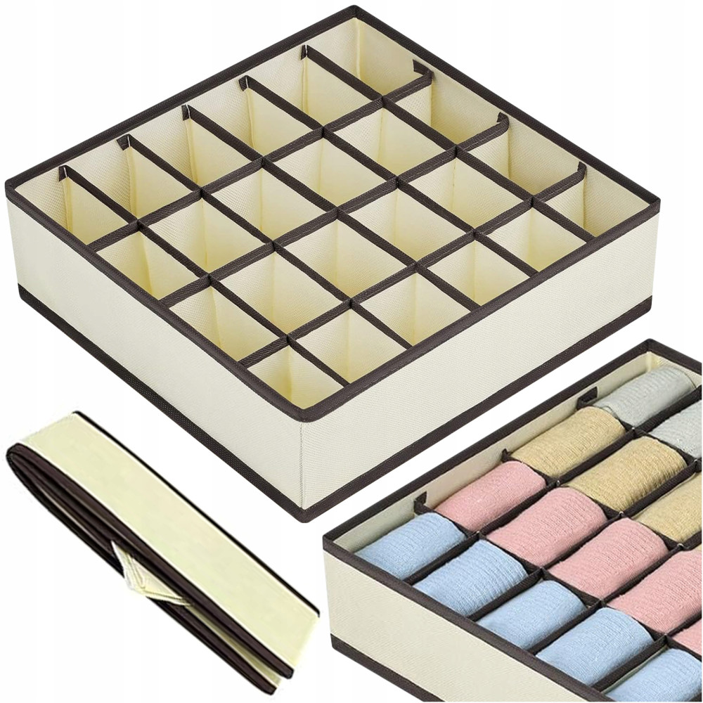 Organizer do szuflady szafy na bieliznę skarpetki majtki rajstopy krawaty