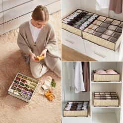 Organizer do szuflady szafy na bieliznę skarpetki majtki rajstopy krawaty