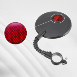 Lusterko rowerowe wsteczne na rower regulowane zestaw 2 szt