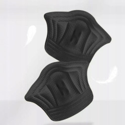 ZAPIĘTKI DO BUTÓW CZARNE 2 SZT WKŁADKI ODDYCHAJĄCE WYGODNE PIANKOWE KLEJ