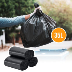 Binkové vrecia 35L čierne 15 vrecúšok 1 roll