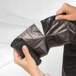 Sacs à bille noir 35L 15 sacs 1 rouleau