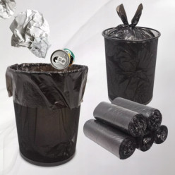 Worki na śmieci 35L czarne 15 worków 1 rolka