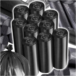 Bin bags 160L black 100...