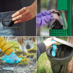 Woreczki torebki na psie odchody worki 150 szt 10 rolek