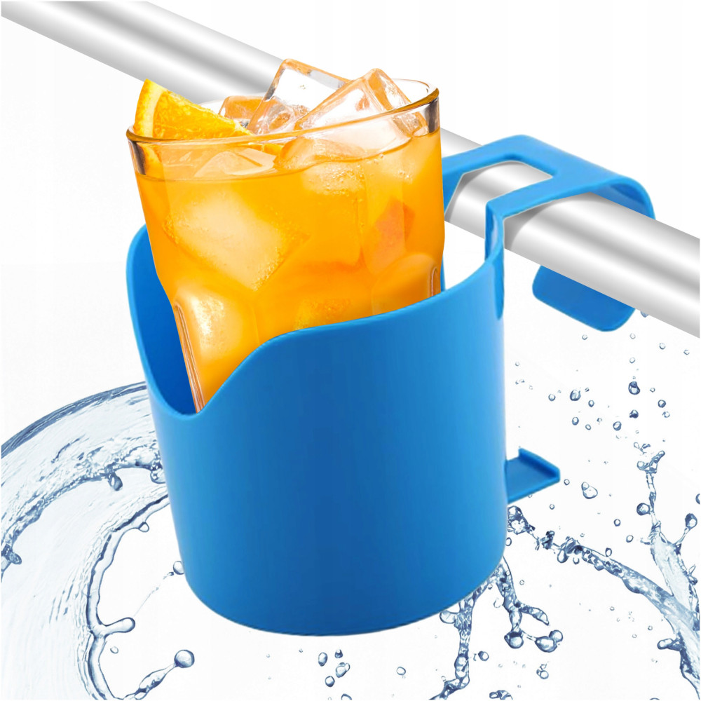 Uchwyt na napoje do basenu na kubek do zawieszenia przy basenie