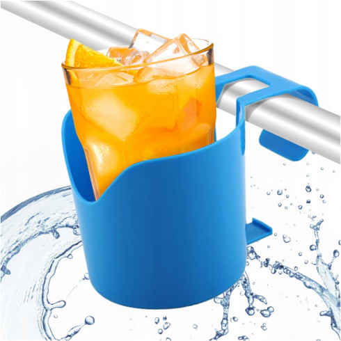 Uchwyt na napoje do basenu na kubek do zawieszenia przy basenie