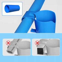 Uchwyt na napoje do basenu na kubek do zawieszenia przy basenie