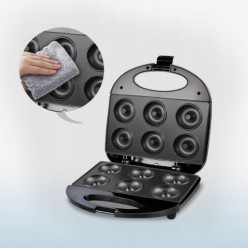 Opiekacz do robienia pączków 700W czarny