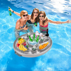 Pływający stolik do basenu dmuchany na napoje drinki przekąski