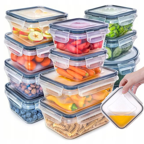 Food container set 12in1 355 ml - 1L BPA free