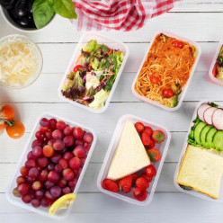Zestaw pojemników na żywność 12w1 355 ml - 1L bez bpa