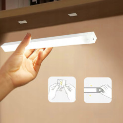 LED USB světlo 20 cm pohybový senzor pod kuchyňské skříně magnetické noční světlo