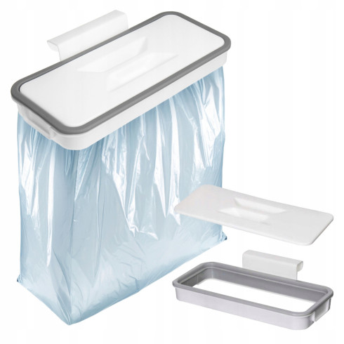 Uchwyt do worków na śmieci odpady wiszący do szafki