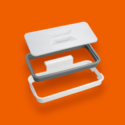 Uchwyt do worków na śmieci odpady wiszący do szafki