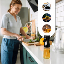 Spryskiwacz do oleju oliwy octu rozpylacz dozownik w sprayu 200 ml