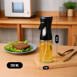 Sprüher für Öl Olivenöl Essig Zerstäuber Spender als Spray 200 ml