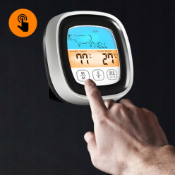 Digitális konyhai hőmérő hús hal más ételek sütő grill