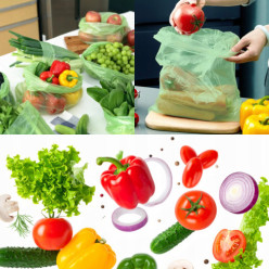 Worki torebki foliowe do przechowywania żywności zestaw 20 sztuk