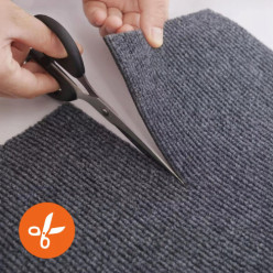 Samoprzylepna mata do drapania dla kota ochrona mebli 100 × 30 cm szara