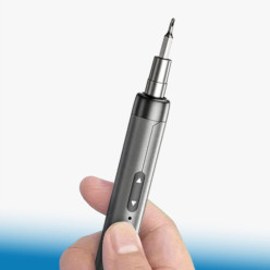 Wkrętak akumulatorowy elektryczny śrubokręt zestaw 38 bitów etui