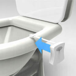 Lampe de toilette LED avec capteur de mouvement