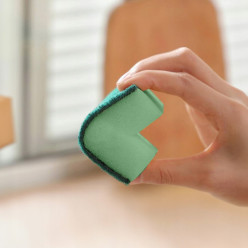 Gąbki do mycia naczyń 10 szt dwustronne zmywaki kuchenne kolorowe