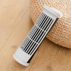 Hordozható torony ventilátor asztal USB LED-es világítással
