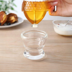 Honigspender Dispenser Ausgießer Behälter für Sirup Schokolade 200ml