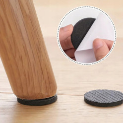 Podkładki samoprzylepne filcowe pod meble krzesła zestaw 125 sztuk