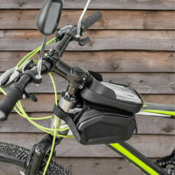 Nepremokavé bike taška rám puzdro telefónu s puzdrom priestranný