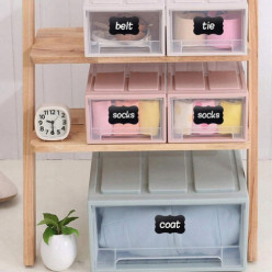 Jar stickers self-adhesive labels for spices preserves 24 pcs