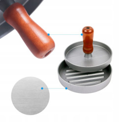 Prasa do burgerów forma praska metalowa mięsa hamburgerów kotletów foremka