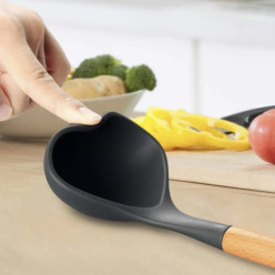 Przybory kuchenne silikonowe zestaw przyborów kuchennych akcesoria 12 el