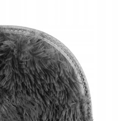 Dywaniki łazienkowe zestaw 3 częściowy miękkie antypoślizgowe szary