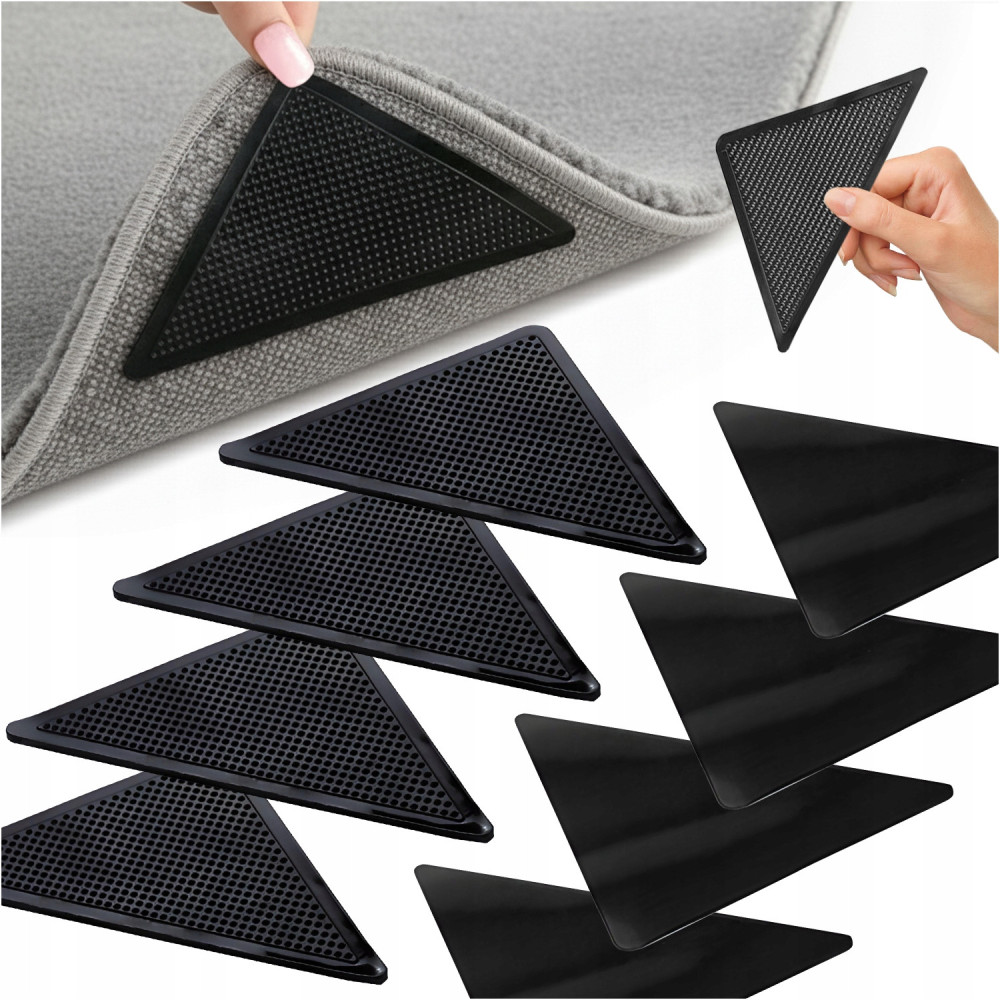 Podkładki naklejki antypoślizgowe pod dywan zestaw