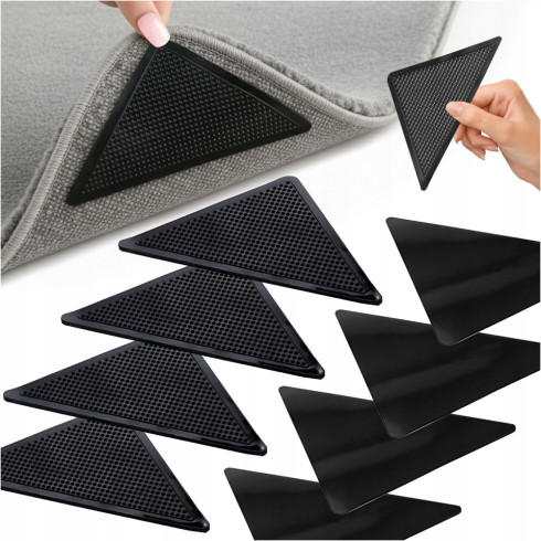 Podkładki naklejki antypoślizgowe pod dywan zestaw