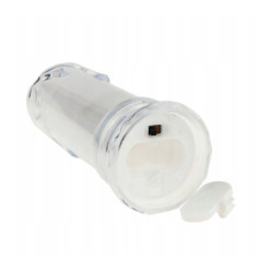 Świeczka elektryczna wkład do zniczy świeczka brokatowa 16cm z bateriami