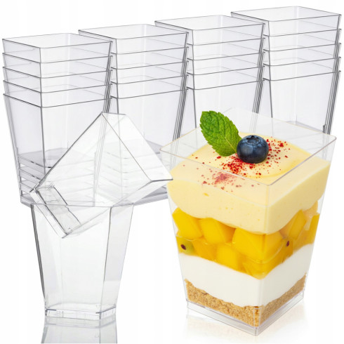 Pucharki na desery - 160ml 20szt