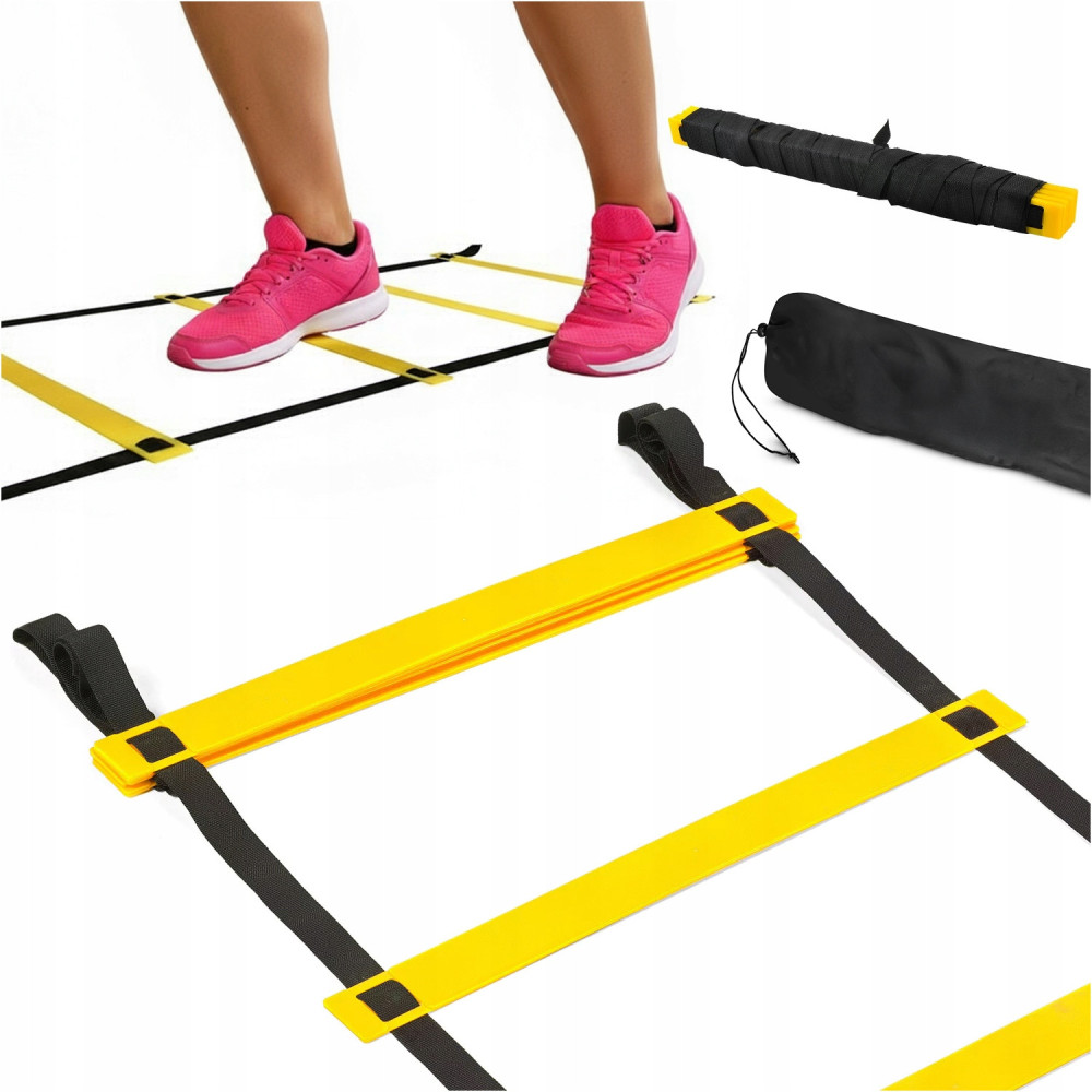 Agility tréninkový žebřík 6m pro cvičení tenisový fotbal