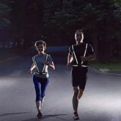 Kamizelka odblaskowa - czarny