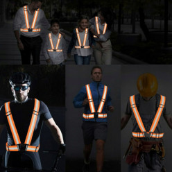 Veste réfléchissante - orange