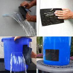 Wasserdichtes Reparaturband selbstklebend schwarz 1,5m