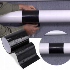 Waterproof adhesive sealing tape black 1,5m