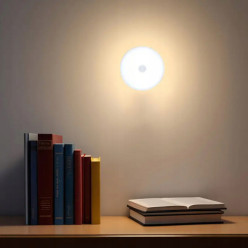 Lampka LED dotykowa okrągła usb 3 barwy światła regulacja jasności