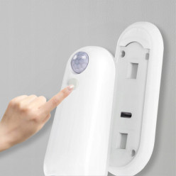 Lampka LED z czujnikiem ruchu zmierzchu światłem RGB lampa nocna USB