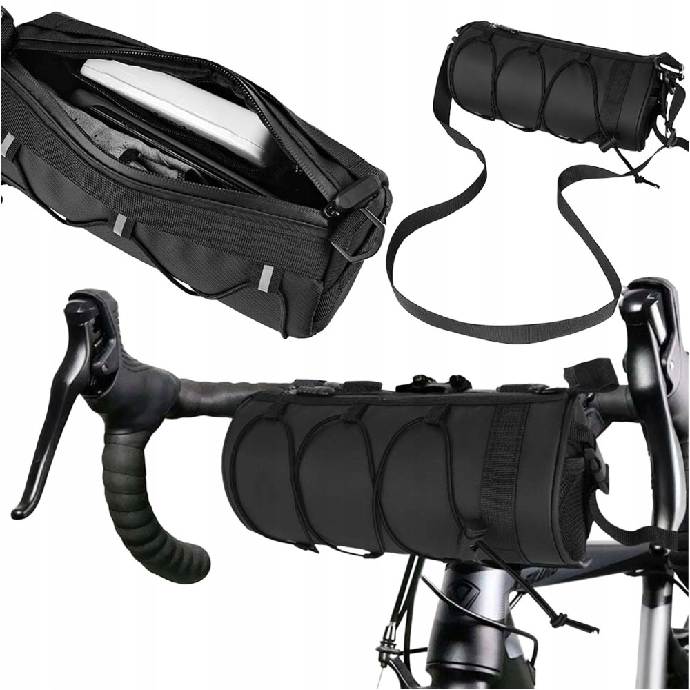Torba rowerowa saszetka na kierownicę ramę ramię uniwersalna wodoodporna