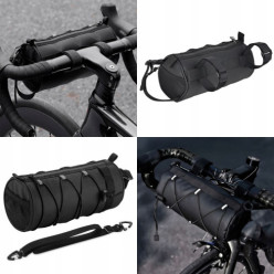 Torba rowerowa saszetka na kierownicę ramę ramię uniwersalna wodoodporna