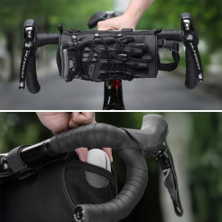 Torba rowerowa saszetka na kierownicę ramę ramię uniwersalna wodoodporna